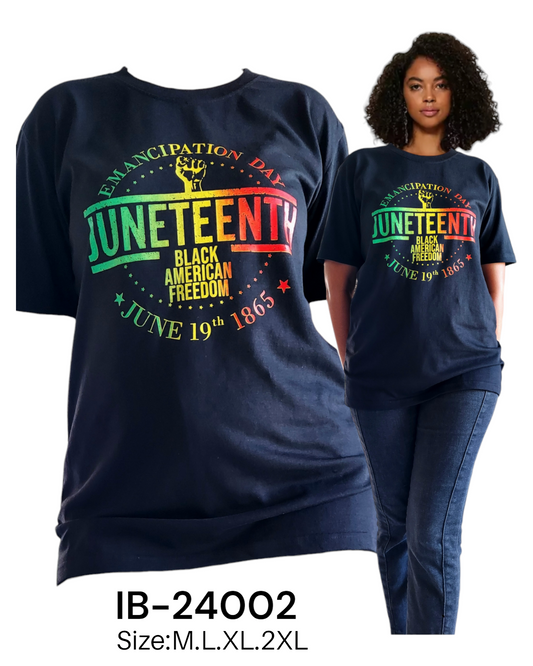Juneteenth Unisex T-Shirt- IB24002