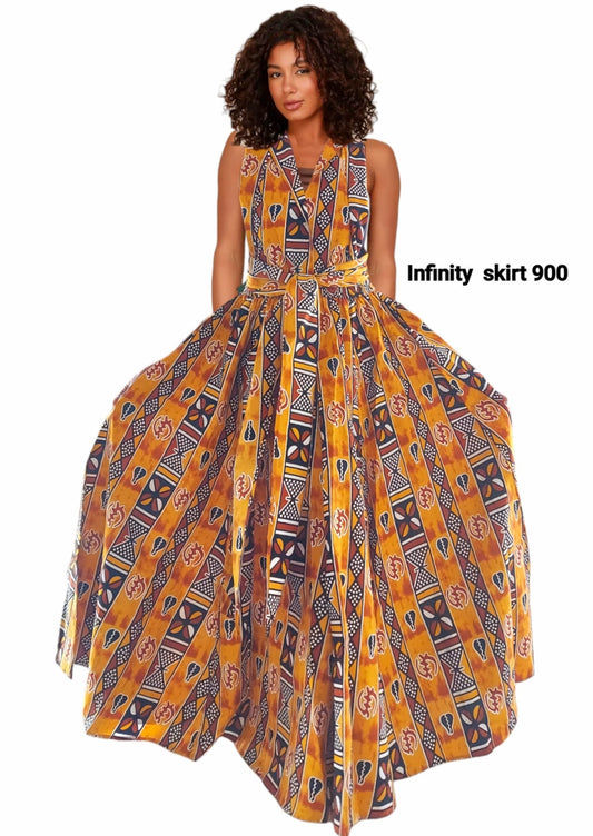 900 - Infinity Skirt / Dress Mud