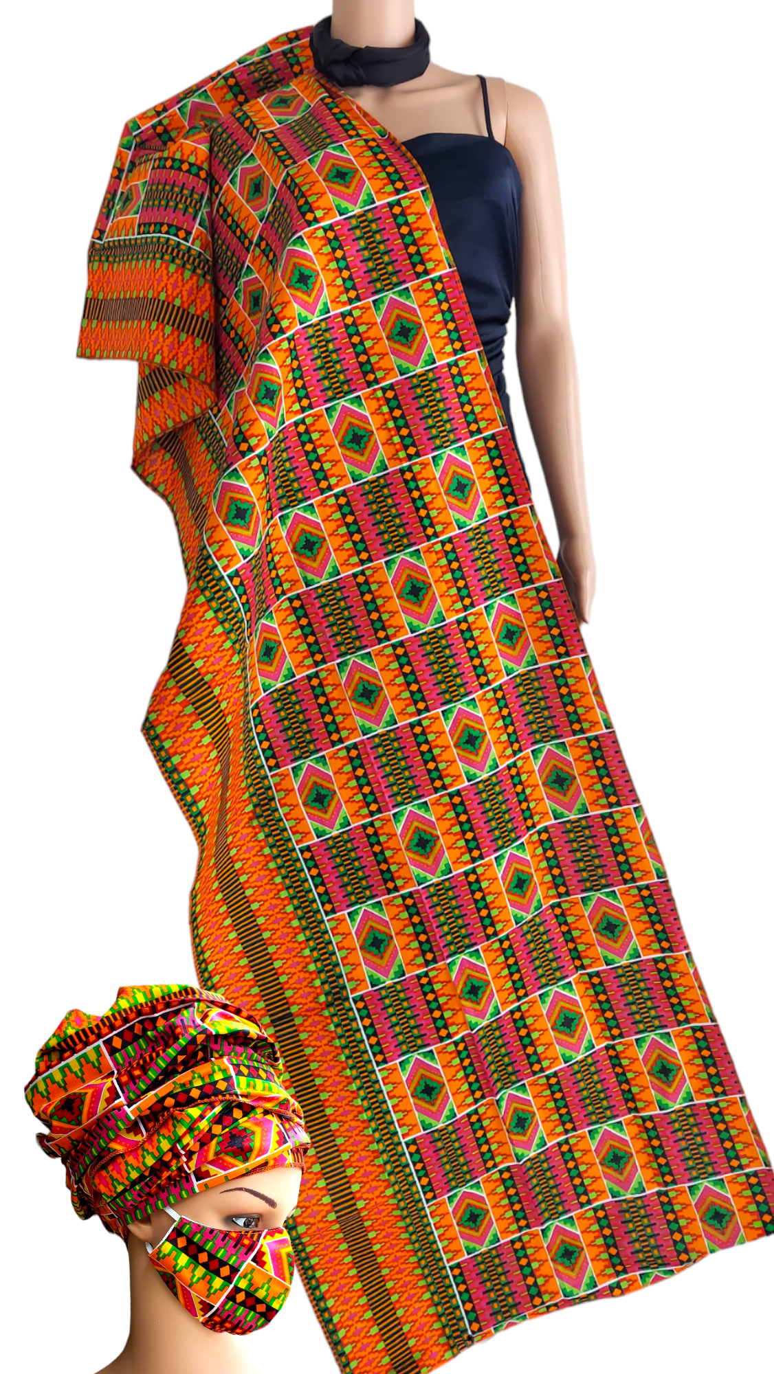 Scarf Headwrap/ African  Print