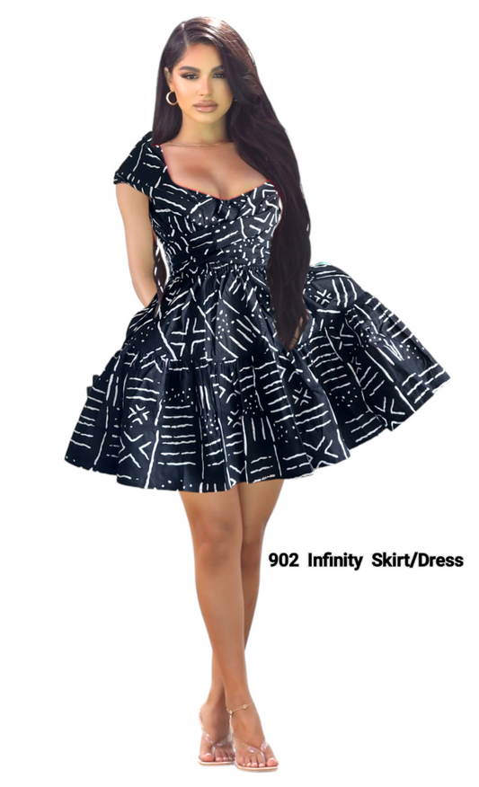 902-  Infinity Short Skirt/Dress