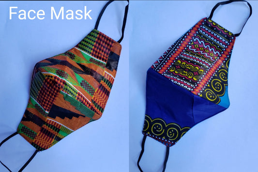 Cotton Face Mask- Printed
