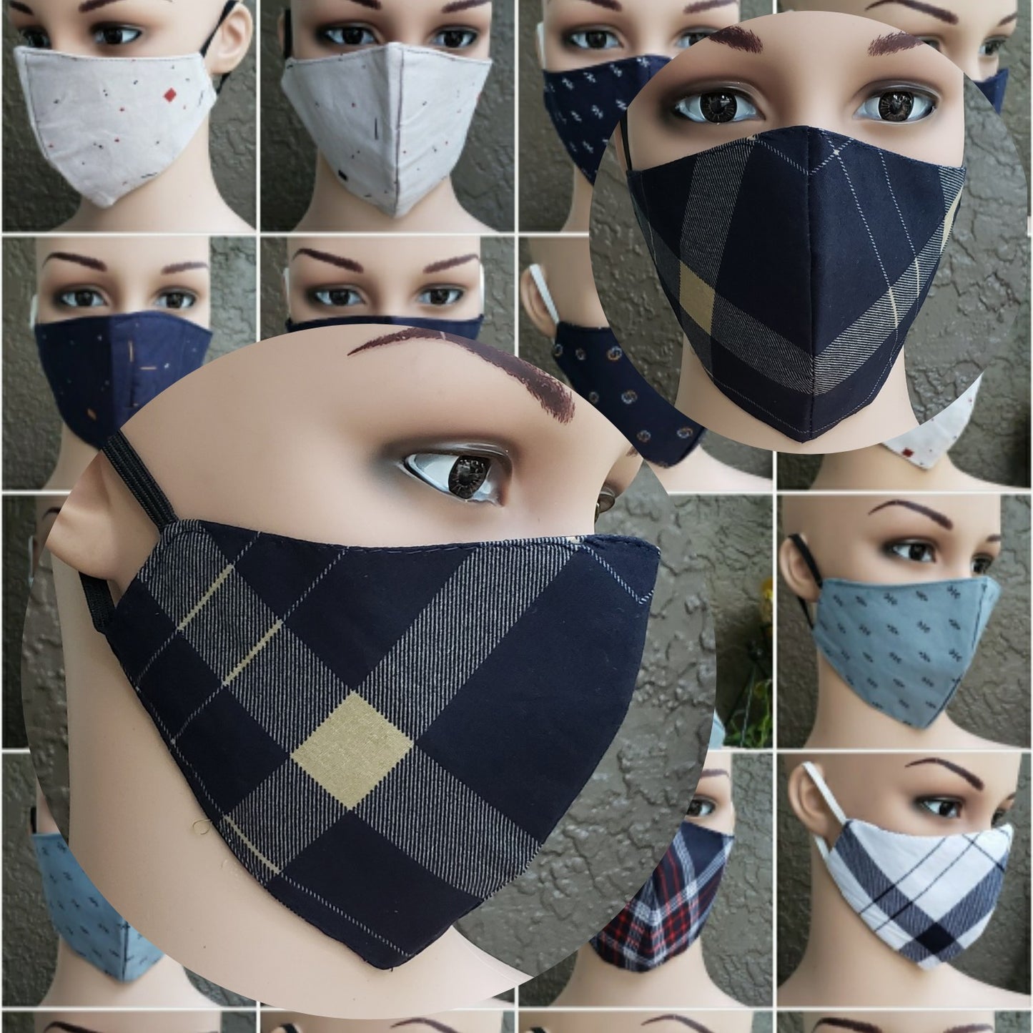 Cotton Printed Mask- Assorted