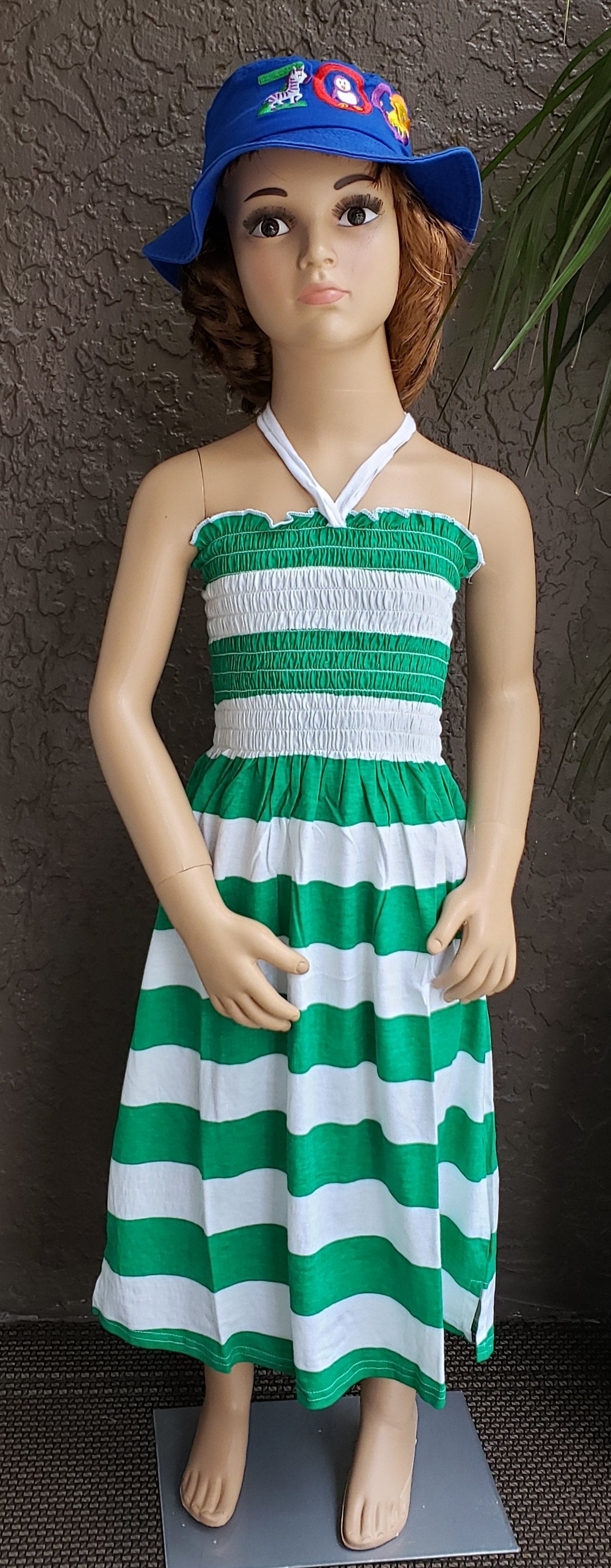 509 Kids/ Girls Tube Dress - Stripe