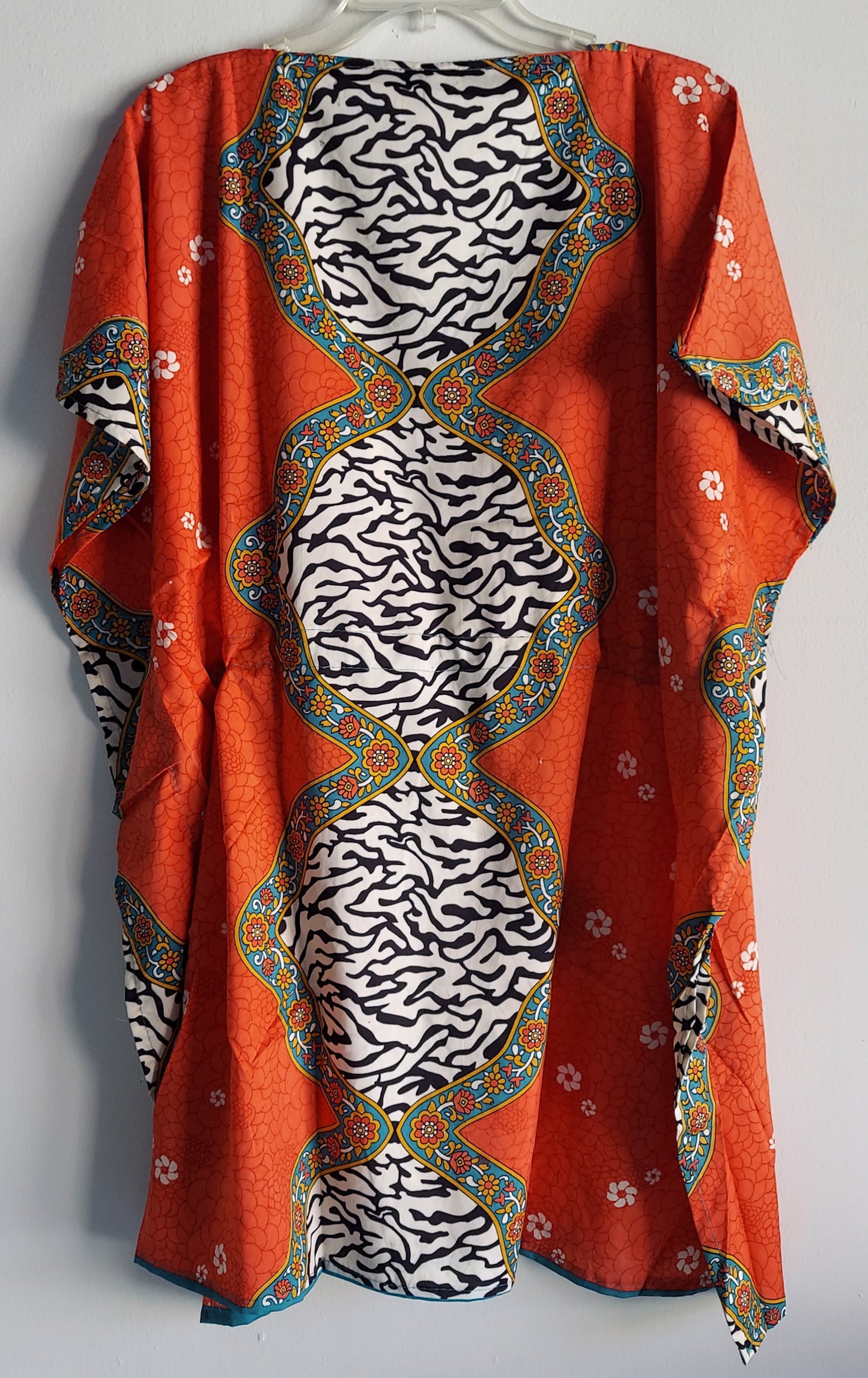 1127D- Kaftan Top/ Short Dress- Printed