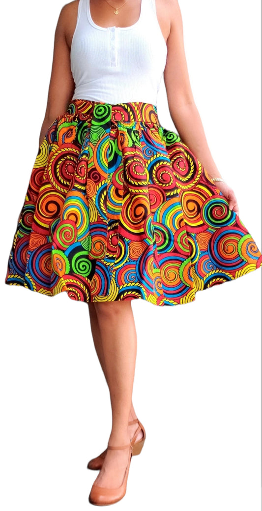 #7008- Woman short skirt - Fiesta