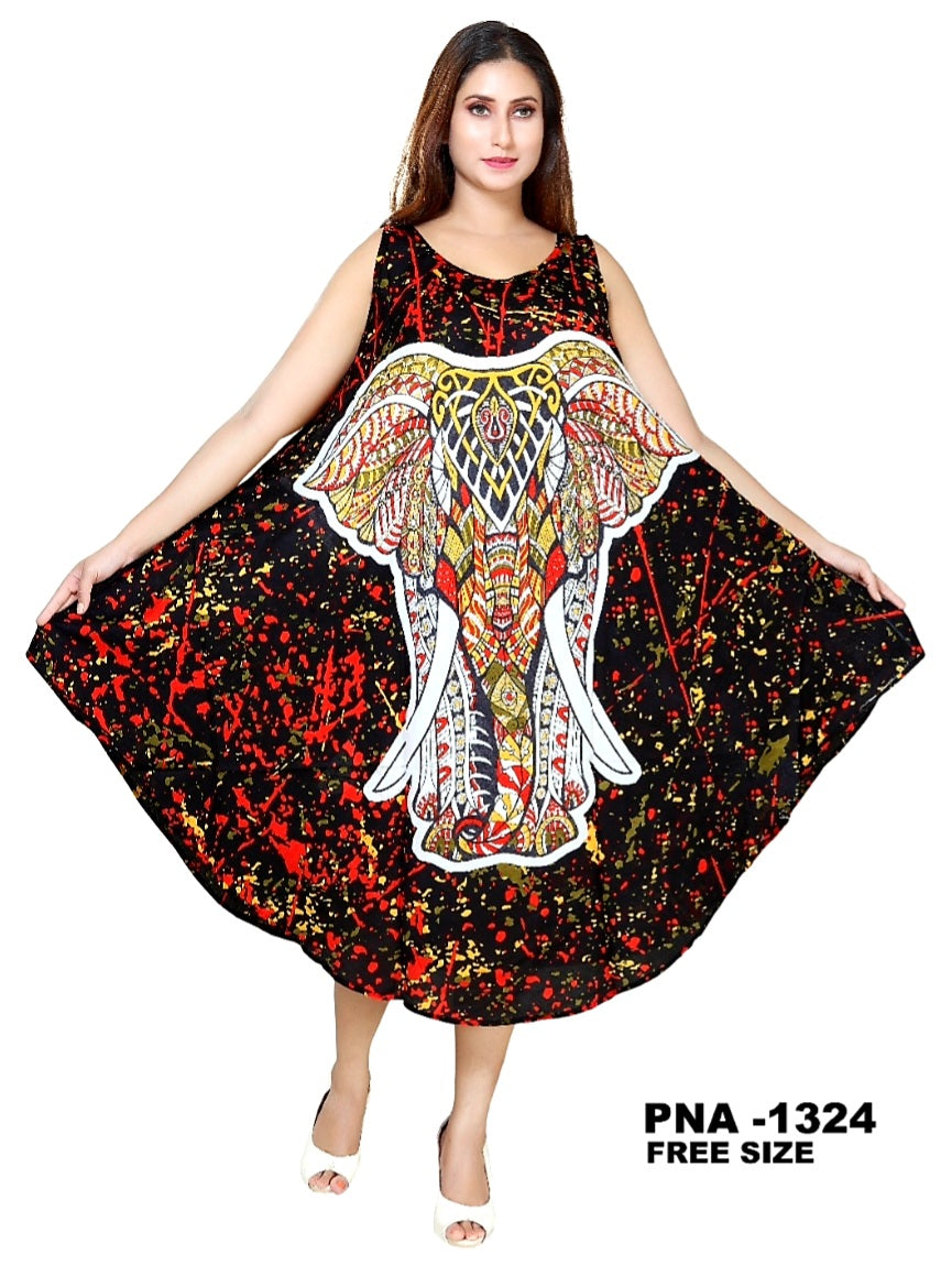 Umbrella Dress/Ethnic Sun Dress- 1324