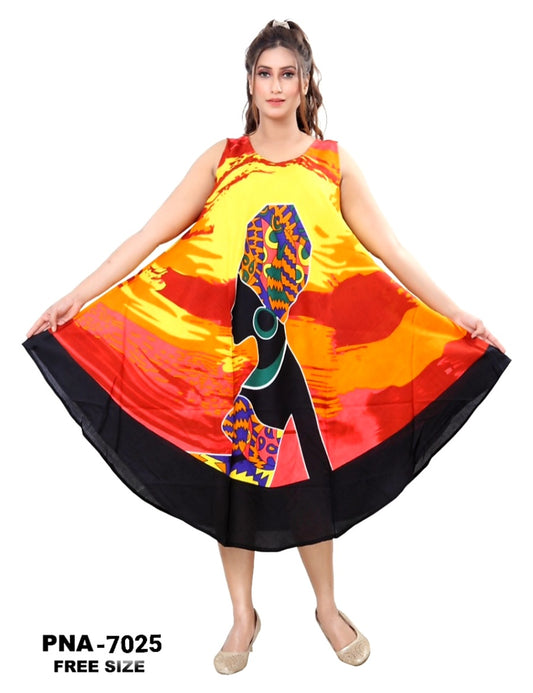 Umbrella Dress/Ethnic Sun Dress- 7025
