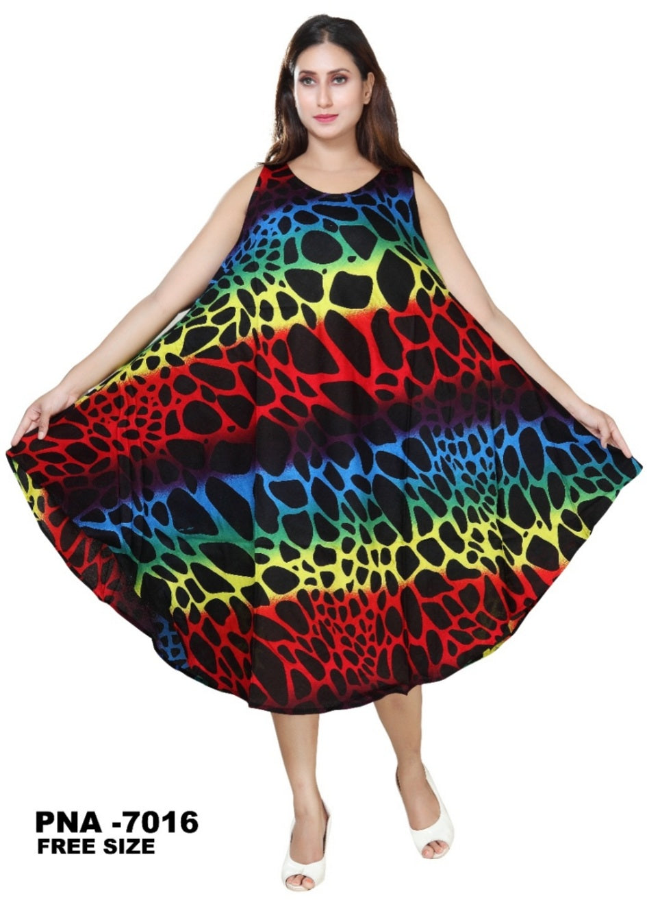 Umbrella Dress/Ethnic Sun Dress- 7016