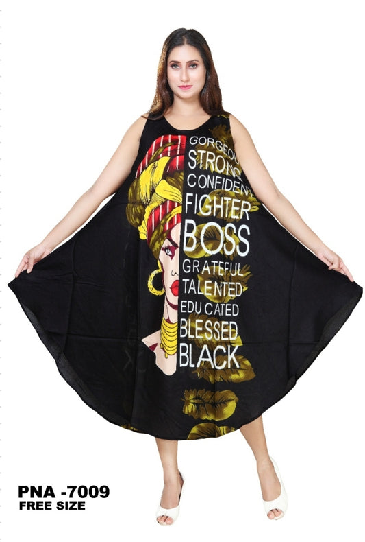 Umbrella Dress/Ethnic Sun Dress-7009