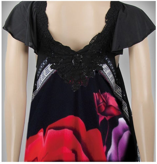 Rose Handkerchief Dress - SF59